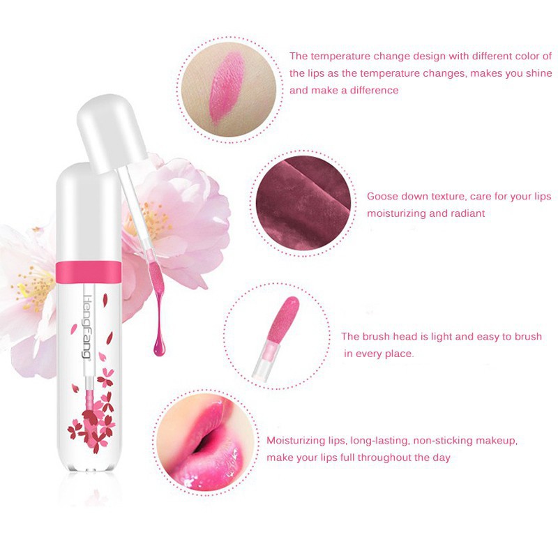 Son bóng HENG FANG FLOWER giữ màu lâu