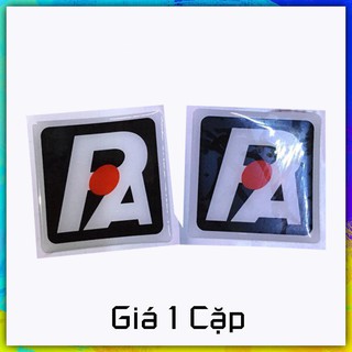 Tem dán thùng loa thương hiệu PA ( giá 2 tem )