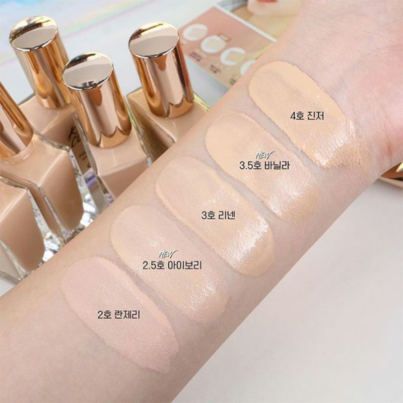 Kem Nền Bóng Mượt CLIO KILL COVER GLOW FOUNDATION SPF50+ PA++++