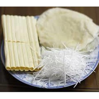 Vỏ bánh đa bò bía đậu xanh