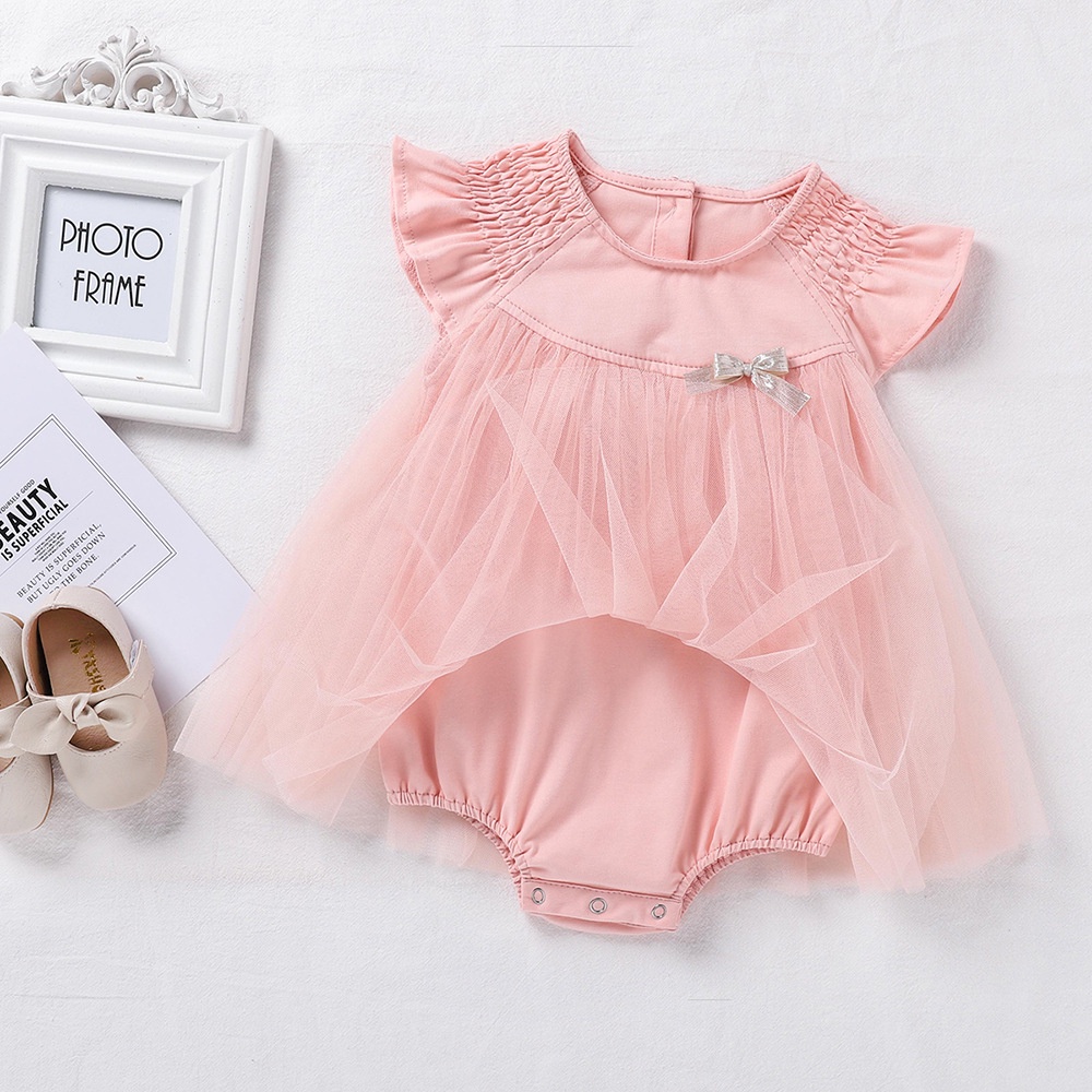 Đầm Xoè Tulle Phong Cách Công Chúa Cho Bé Gái (3-24 Tháng)