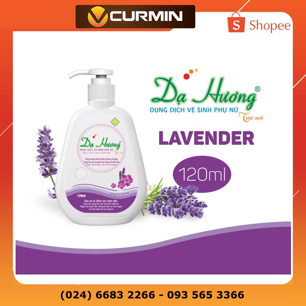 Dung dịch vệ sinh - Dạ Hương Lavender 120ml