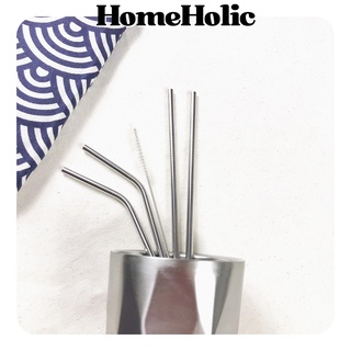 [Inox 304] Ống Hút Inox Đủ Kiểu Dáng