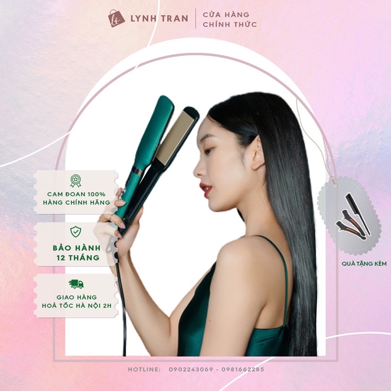 Máy là thẳng ion bản to Pritech®