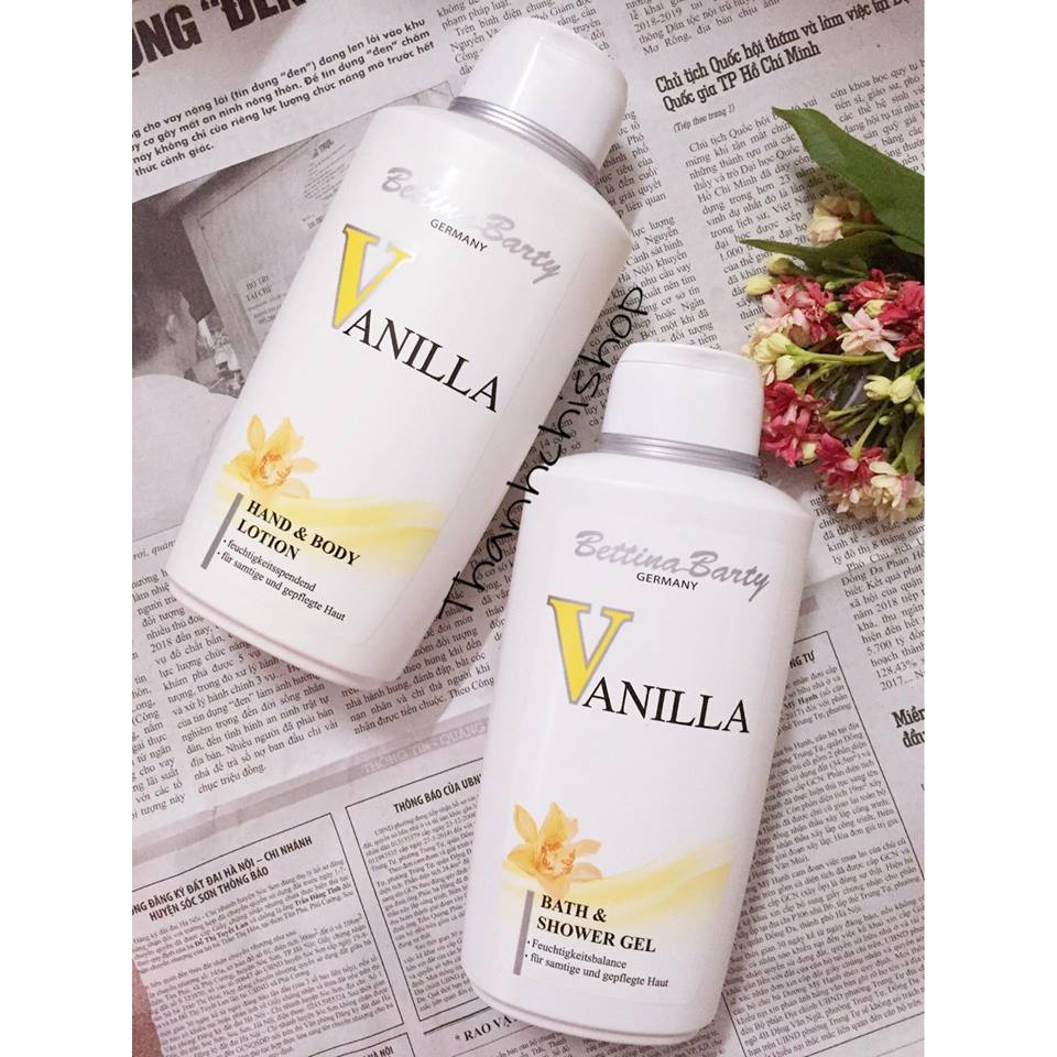 Sữa tắm/ dưỡng thể Vanilla ( 500ml)