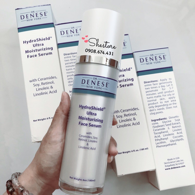 dr denese moisturizing face serum