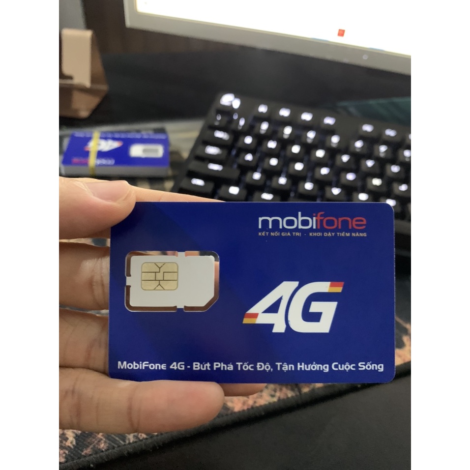 Sim 4G Mobifone VPB51 , Sim max băng thông tốc độ cao , 100k/tháng , Miễn Phí tháng đầu
