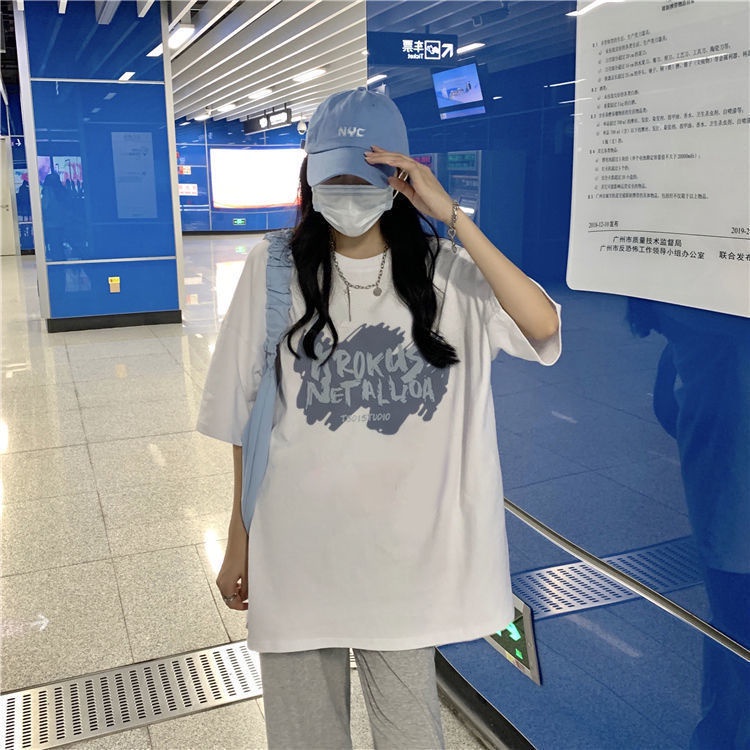 Jiashucheng Áo Thun Ngắn Tay Phong Cách Hàn Quốc Thiết Kế Mới Cho Nữ