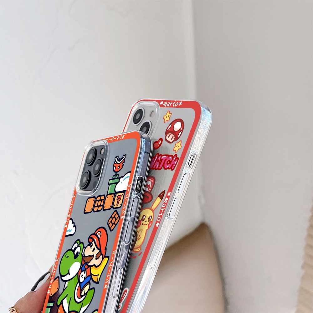 Ốp Điện Thoại Hình Super Mario Bros Cho Iphone 11 Pro Max 12 Pro Max 13 Pro Max Mini 6 7 8 6 7plus Se 2020 X Xs Xr 5 4