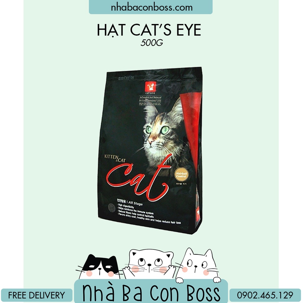 Hạt khô cho mèo Cat's Eye 500gr