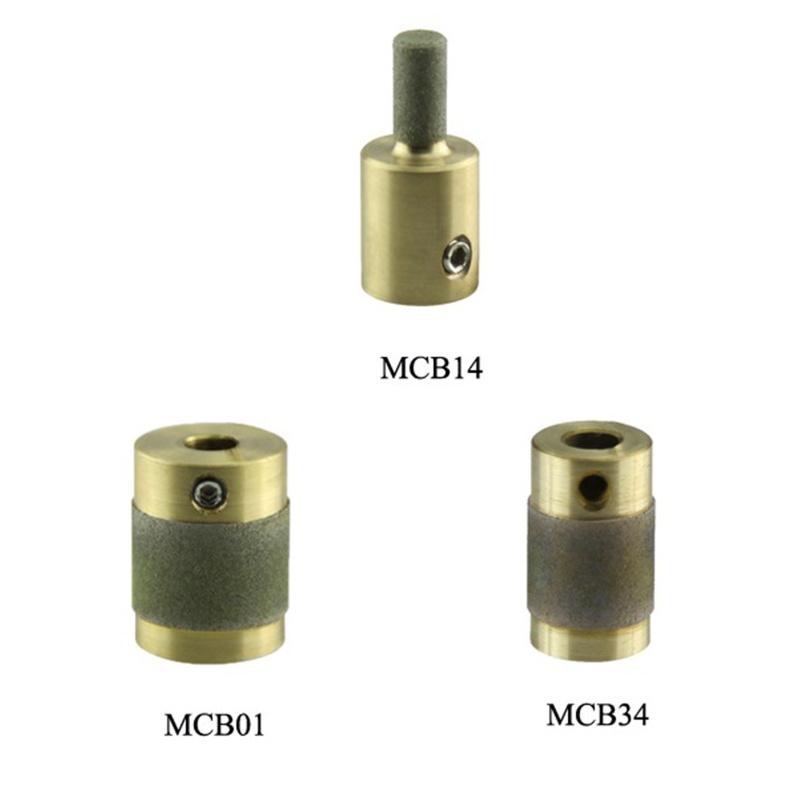 Mũi Mài Kính / Kim Cương Bằng Đồng Thau 3 Kích Cỡ 1 3 / 4 1 / 4 Inch