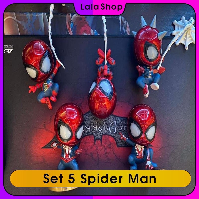 [SIÊU RẺ] MÔ HÌNH SPIDER MAN CHIBI KUTE CÓ NAM CHÂM