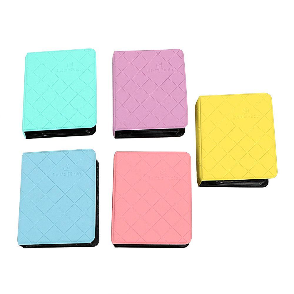 Album Ảnh 36 Ngăn Mini 1 Màu Macaron Giá Đỡ