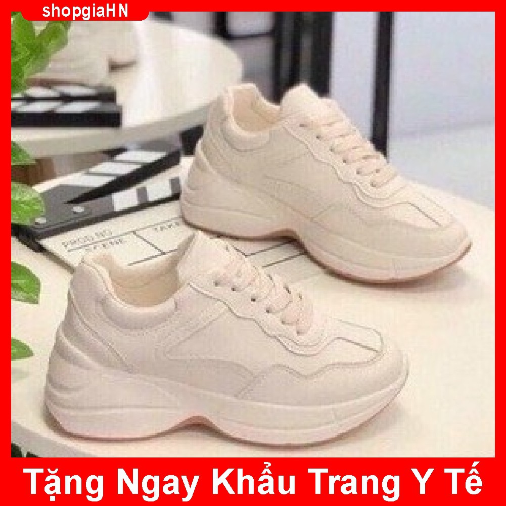 Giày Nữ_ Giày thể thao Ulzzang Nữ Đế Nâu Chống Trơn Chượt | BigBuy360 - bigbuy360.vn