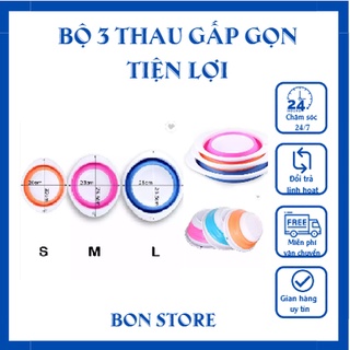 Thau gấp gọn đa năng/Thau gấp gọn tiện lợi/Thau gấp gọn cắm trại/Thau gấp gọn rửa mặt/Thau gấp gọn dã ngoại/Bon Store778