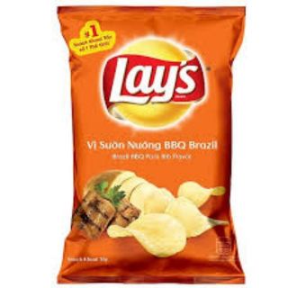 Snack Lay's vị sườn nướng 58g