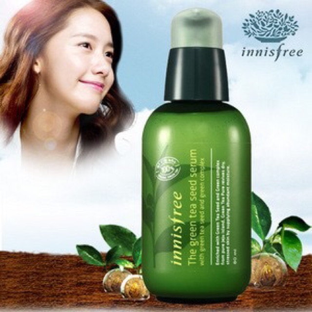 Combo 10 gói sample Serum trà xanh Innisfree INNISFREE The Green Tea Seed Serum 1ml