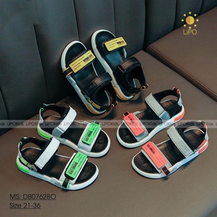 Sandal Bé Trai Bé Gái UNUSAL Đi Siêu Nhẹ, Chống Trượt, Êm Chân Cho Bé Từ 1 - 12 Tuổi - DB076
