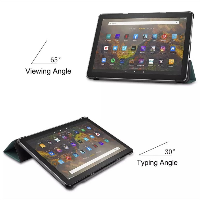 Bao da cover cho máy tính bảng Fire HD10/HD10plus 2021 , Fire HD10 2019