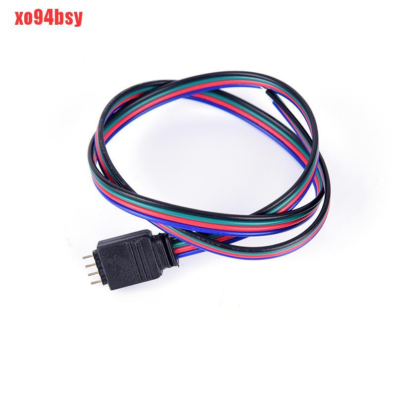 1 Dây Nối Đầu Đực 50cm 4pin Màu Đỏ Cho Đèn Led Rgb 3528 5050