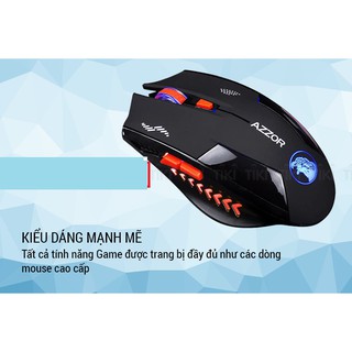Chuột không dây AZZOR  có sạc đi kèm