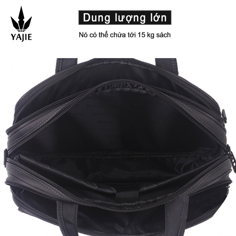 Túi xách nam công sở vải không thấm nước công suất lớn túi đựng máy tính xách tay 15,6 inch túi tài liệu túi làm việc túi kinh doanh túi chính thức túi văn phòng thông tin gói túi xách