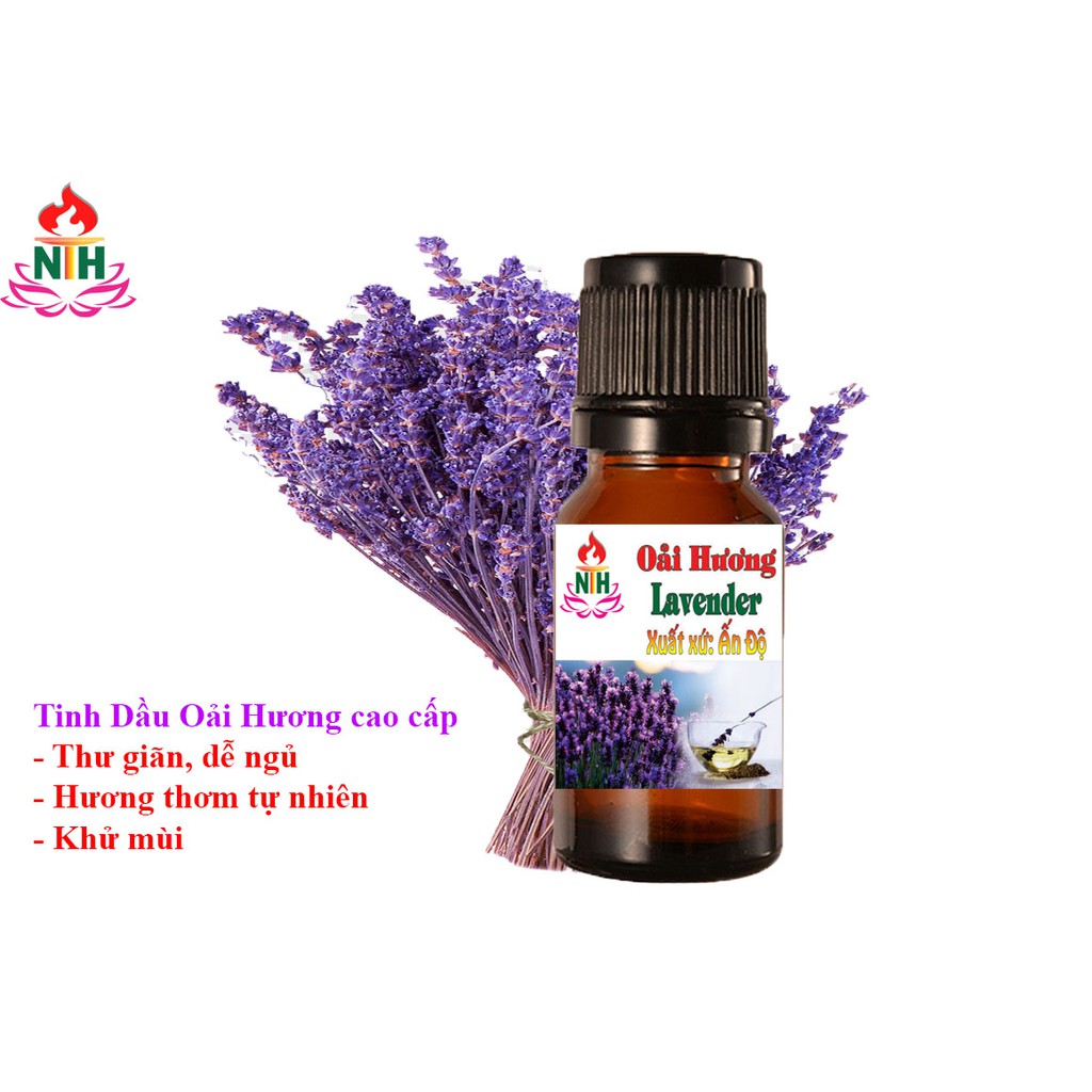 Tinh dầu nguyên chất thơm phòng, khử mùi chai 10ml tùy chọn mùi