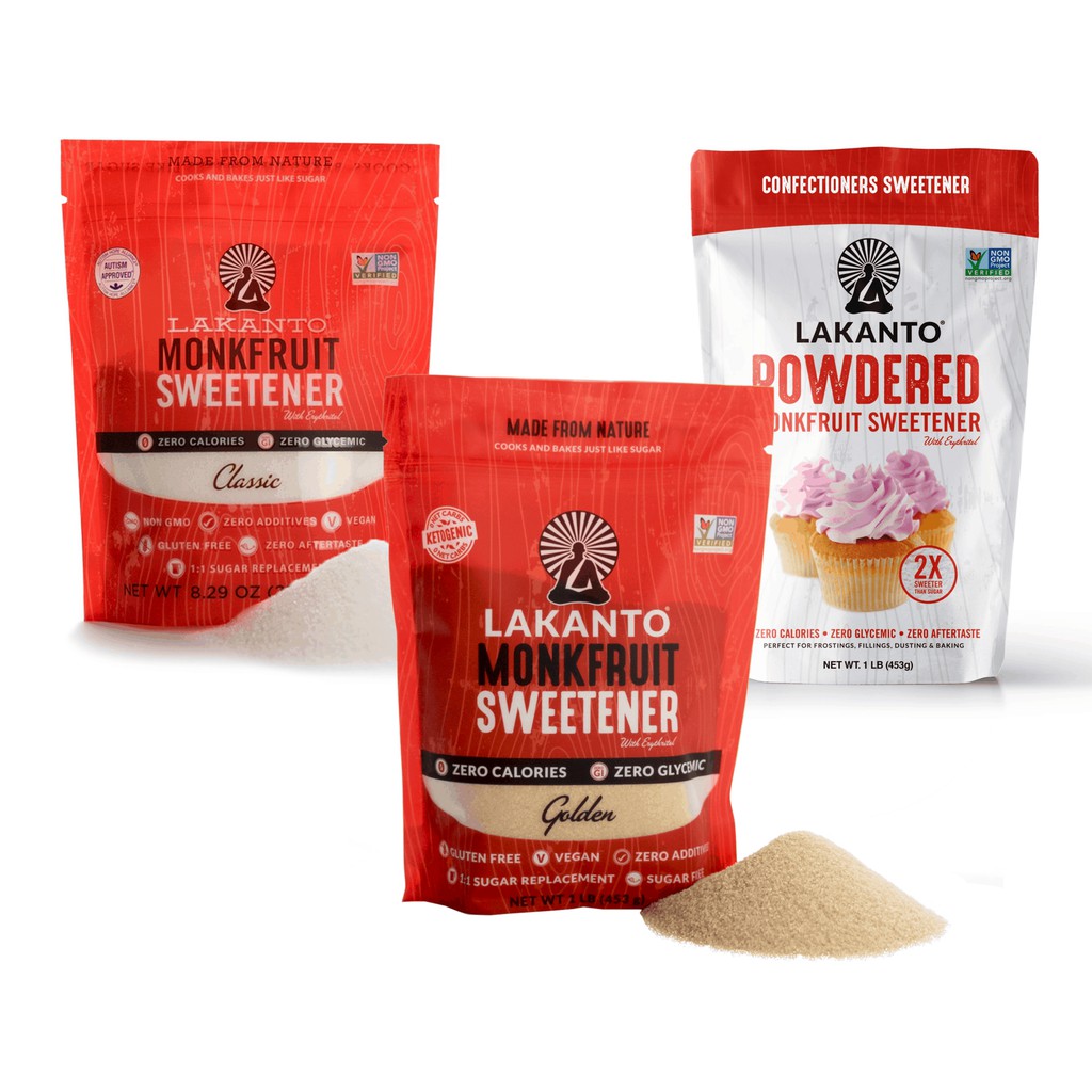 Đường Vàng Đường Lakanto Monkfruit Sweetener Golden, Đường Ăn Kiêng Với Calories = 0.Cho Keto, Gym, Tiểu Đường, Giảm Béo