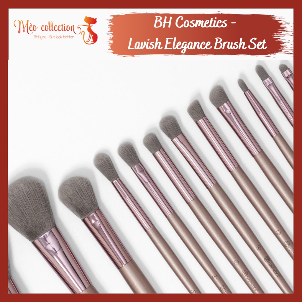 Cọ BH Cosmetics - Lavish Elegance 15-Piece Brush Set