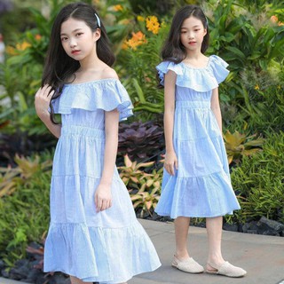 Đầm maxi bé gái