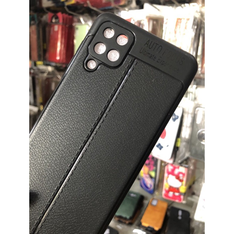 SAMSUNG A12 Ốp lưng nhựa đen dẻo trơn siêu đẹp