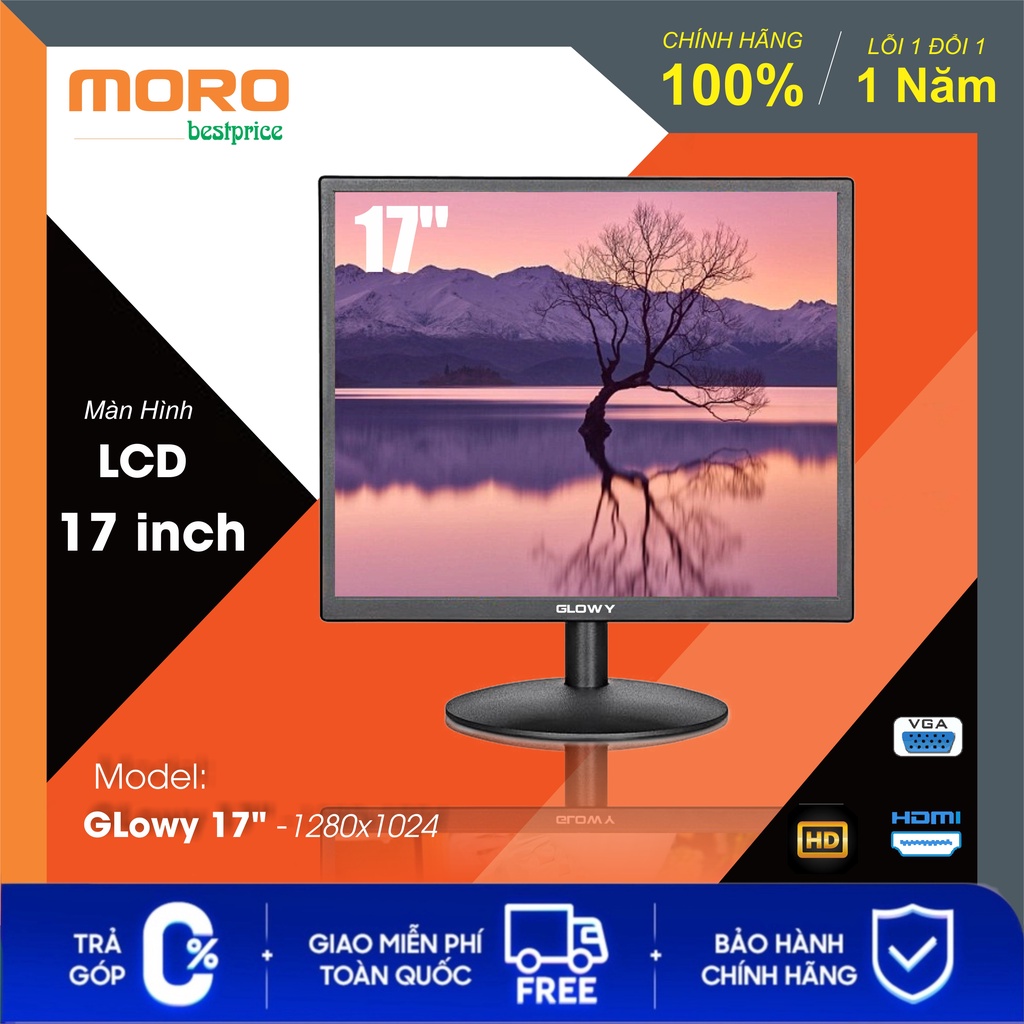 [Mã 255ELSALE giảm 7% đơn 300K] Màn hình LCD GLowy 17|19|22|24 inch - Mới 100% Full Box - Bảo hành chính hãng 24 tháng! | WebRaoVat - webraovat.net.vn