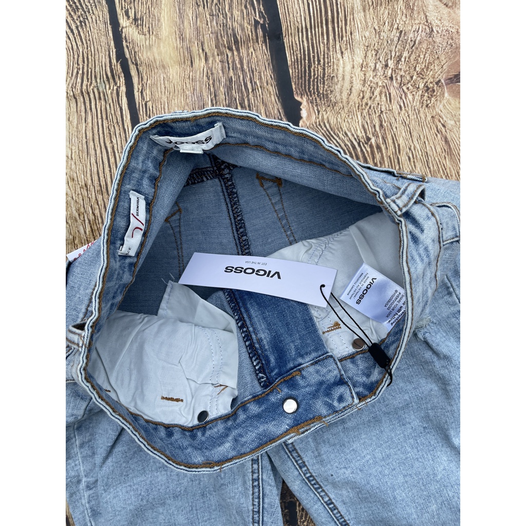 Hàng xuất xịn - Quần shorts jeans nữ V1g0ss xuất khẩu
