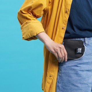 Jamlos Square Wallet - Bóp ví vuông canvas