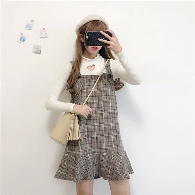 [SIÊU RẺ] M273 Váy yếm nữ đuôi cá hàng ord QC - (hàng loại A) | BigBuy360 - bigbuy360.vn