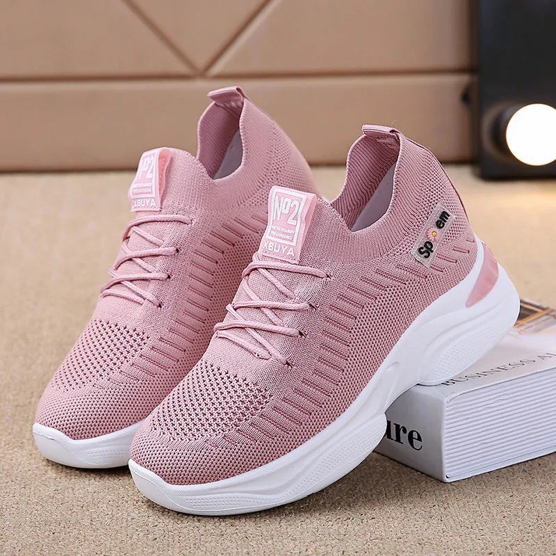 Giày Thể Thao Nữ Vải Cổ Chun Độn Đế SPEM TD 131 | BigBuy360 - bigbuy360.vn