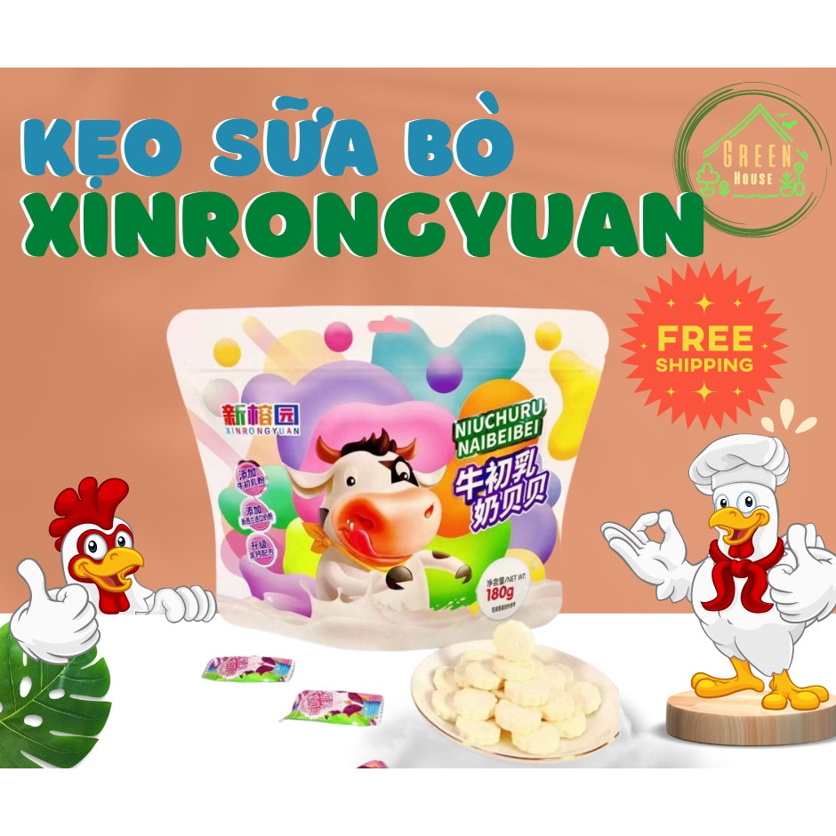 Kẹo sữa bò viên nén XinRongYuan