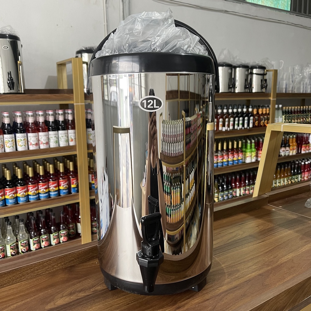 Bình Giữ Nhiệt Ủ Trà, Bình Đựng Trà Nóng Lạnh Loại 8L, 10L, 12L