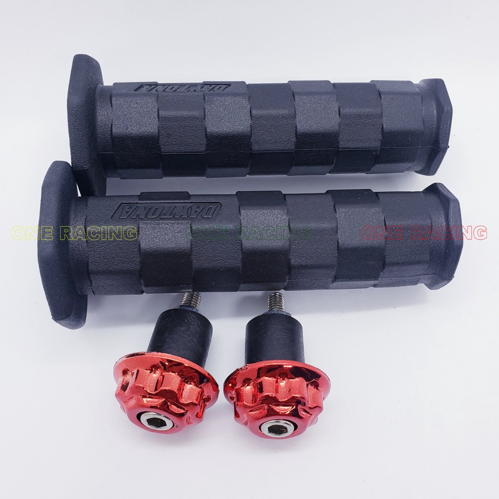 2 Bao tay daytona kèm 2 gù nhựa kiểu salaya đỏ gắn tay nắm xe máy sirius exciter vario sh winner wave...