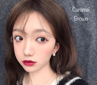 [Kính Áp Tròng] Caramel Brown