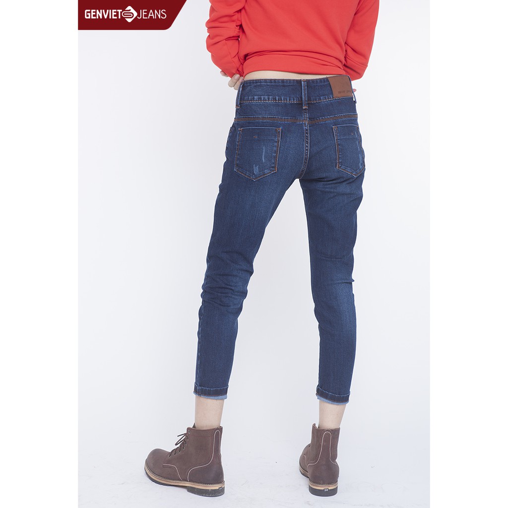 Quần dài Jeans Nữ slimfit TQ107J786 GENVIET