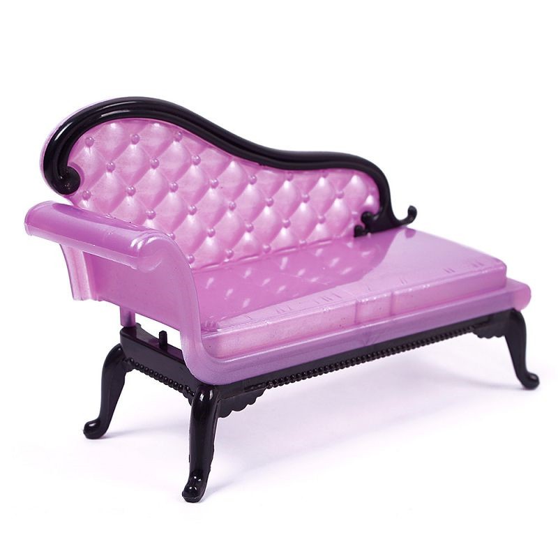 HW Ghế Sofa Đồ Chơi Kiểu Hoạt Hình Công Chúa Dễ Thương Cho Búp Bê Barbie