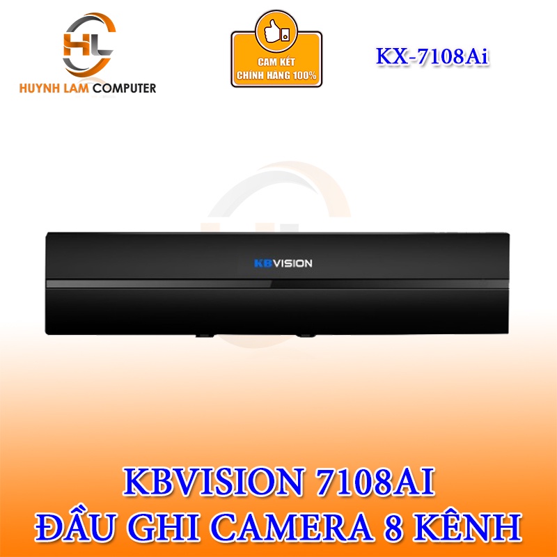 Đầu ghi Camera KBVISION KX-7108AI 8 kênh (5 in 1) - Chính hãng phân phối