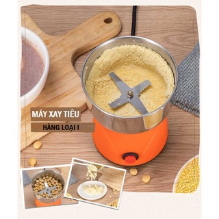 Máy xay tiêu xay cà phê , Hạt ngũ cốc mini đa năng NIMA NM-8300 150W (Bạc)