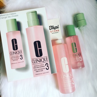 Nước Thanh Tẩy Dành Cho Da Dầu Clinique Clarifying Lotion Twice A Day Exfoliator 3