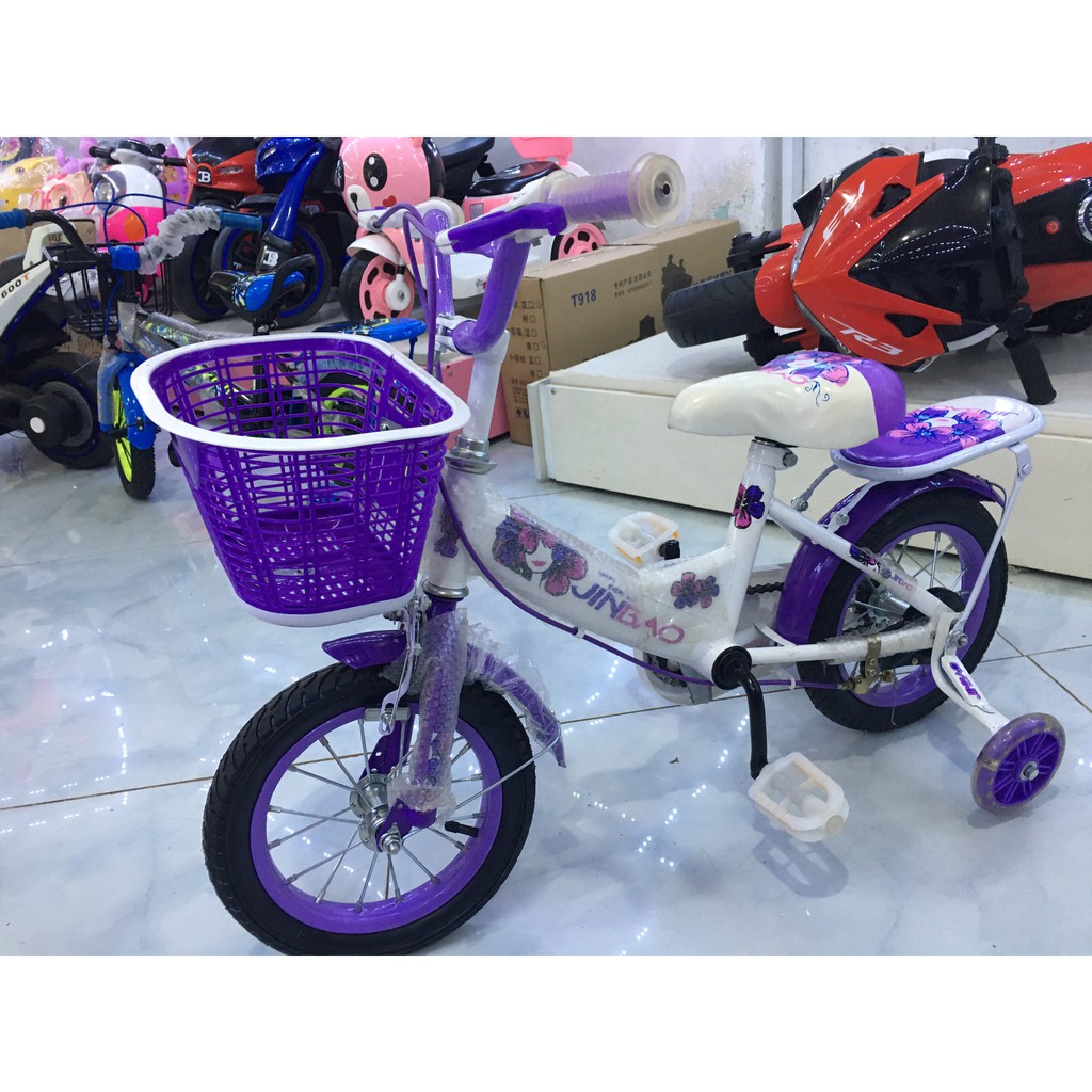 XE ĐẠP CHO BÉ GÁI 12 INH (2-4 tuổi) - 14 INCH (3-6 tuổi) - 16 INCH (5-8 tuổi)