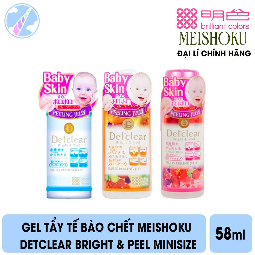 QUÀ TẶNG Gel tẩy tế bào chết Meishoku Detclear Bright & peel minisize