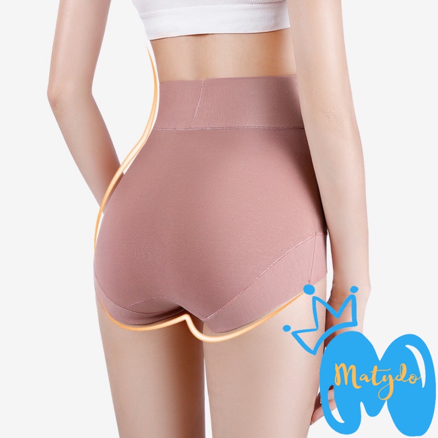Quần lót gen nịt bụng MATYDO lưng cao cotton cao cấp thoải mái thon gọn bụng cho phụ nữ sau sinh CC01