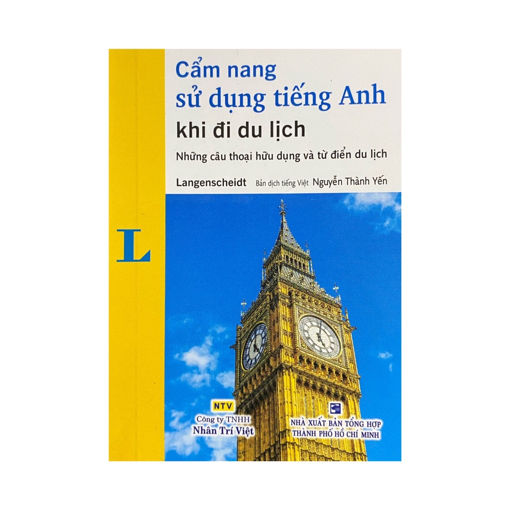 Sách - Cẩm nang sử dụng Tiếng Anh khi đi du lịch