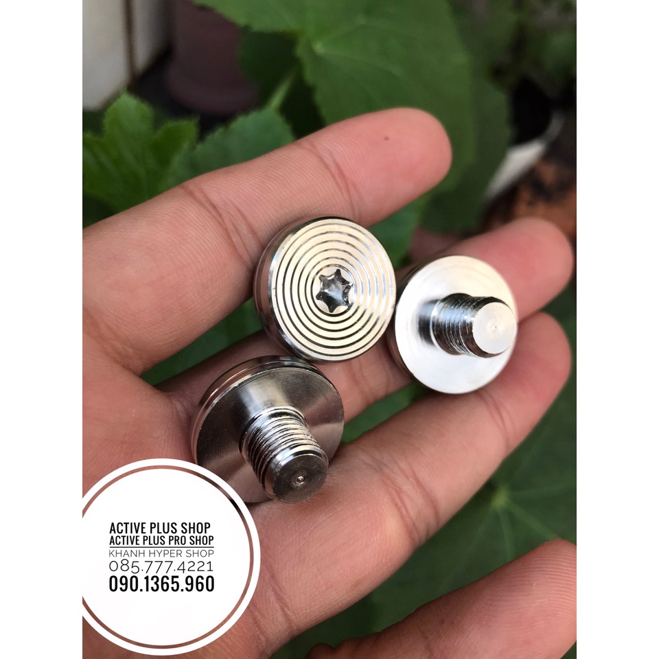 ỐC CHÂN GƯƠNG, ỐC GẮN CHÂN GƯƠNG INOX 304 MẪU THÁI  -PHỤ KIỆN XE MÁY